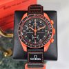 Omega X Swatch MoonSwatch Collection: Mission on Earth - Lava