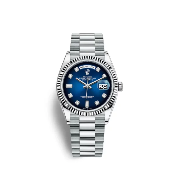 Rolex  Rolex Day-Date, 36mm, Platinum, Ref# 128236-0005 (5A)